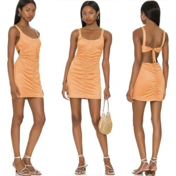 Free People Sedona Faux Suede Mini Dress NWT Small - Picture 1 of 16